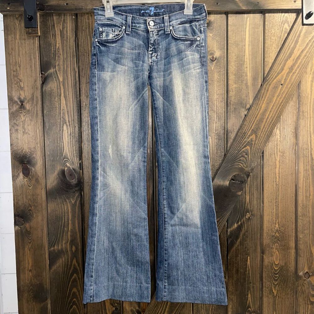 7 For All Mankind Dojo Flare Jeans